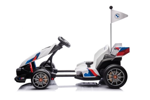 Pojazd Gokart BMW z Funkcją Driftu Biały
