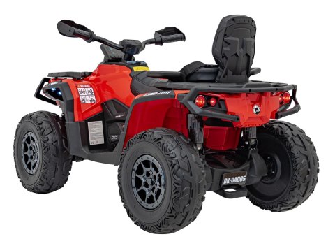 Quad Can Am Outlander ATV Czerwony