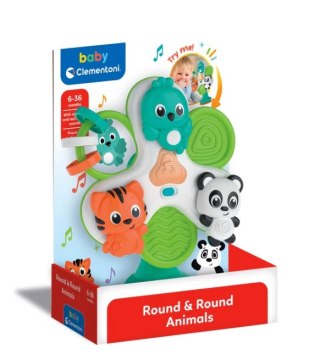 Wesoła Karuzela ze Zwierzątkami Język Polski Clementoni 17952