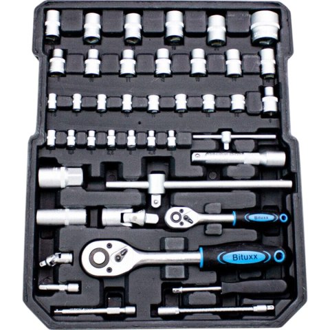 Zestaw narzędzi 1200 el walizka na kółkach crv grzechotki klucze