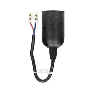 OPRAWKA REMONTOWA E27, CZARNA