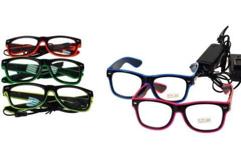 Okulary ze świecącymi oprawkami LED MIX