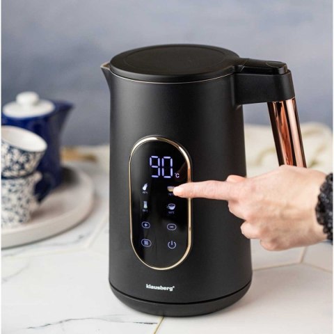 CZAJNIK ELEKTRYCZNY 1,7L KLAUSBERG KB-7892 LED REGULACJA TEMPERATURY