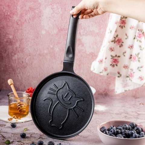 PATELNIA DO NALEŚNIKÓW Z KOTKIEM 18cm KLAUSBERG KB-7973