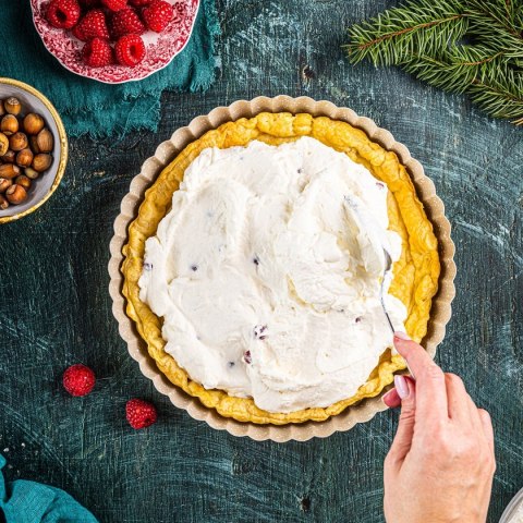 BLACHA FORMA DO TARTY Ø25cm Z WYJMOWANYM DNEM KINGHOFF KH-1969