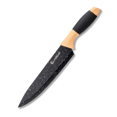 ZESTAW NOŻY KUCHENNYCH W STOJAKU Z OSTRZAŁKĄ E-6267