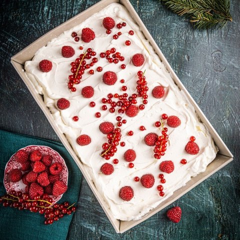 FORMA BLACHA PROSTOKĄTNA DO CIASTA 36,5x24cm KINGHOFF KH-1975